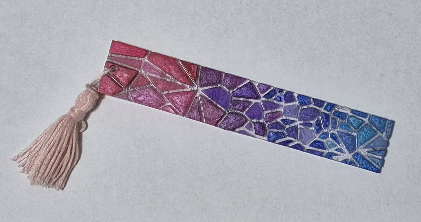 picture of a resin bookmark